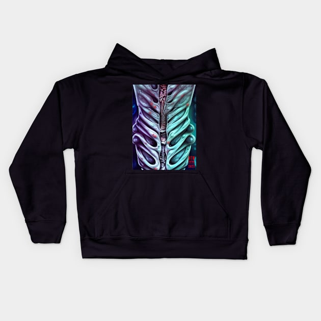 Weird bio organic Kids Hoodie by Dannythemachine